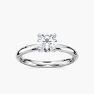 Four-Prong Round Solitaire Engagement Ring