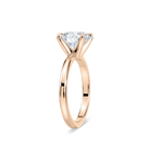 Classic Round Cut Solitaire Engagement Ring