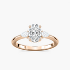 Oval Cut Three Stone Engagement Ring