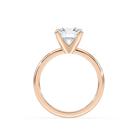 Classic Round Cut Solitaire Engagement Ring