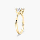 Princess Cut Three Stone Engagement Ring