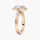 Vintage Oval Shaped Engagement Ring