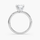 Delicate Four-Prong Round Cut Solitaire Engagement Ring