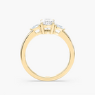 Oval Cut Three Stone Engagement Ring