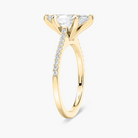 Pavé Set Marquise Cut Engagement Ring