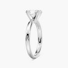 Four-Prong Oval Solitaire Engagement Ring