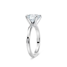 Classic Round Cut Solitaire Engagement Ring