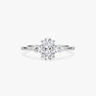 Oval Cut Three Stone Engagement Ring