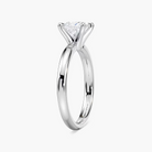 Four-Prong Princess Cut Solitaire Engagement Ring