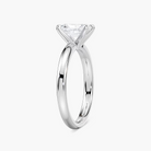 Four-Prong Radiant Cut Solitaire Engagement Ring
