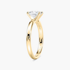 Four-Prong Cushion Solitaire Engagement Ring