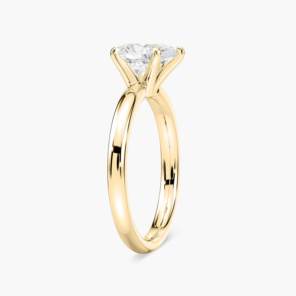 Four-Prong Pear Shaped Solitaire Engagement Ring