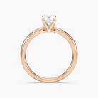 Four-Prong Cushion Solitaire Engagement Ring