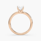 Four-Prong Emerald Cut Solitaire Engagement Ring