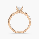 Four-Prong Princess Cut Solitaire Engagement Ring