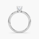 Four-Prong Cushion Solitaire Engagement Ring
