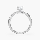 Four-Prong Emerald Cut Solitaire Engagement Ring