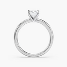 Four-Prong Radiant Cut Solitaire Engagement Ring