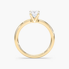 Four-Prong Cushion Solitaire Engagement Ring