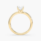 Four-Prong Emerald Cut Solitaire Engagement Ring