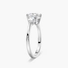 Princess Cut Three Stone Engagement Ring