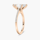 Pavé Set Marquise Cut Engagement Ring